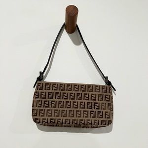 FENDI Vintage Pouchette Shoulder Bag